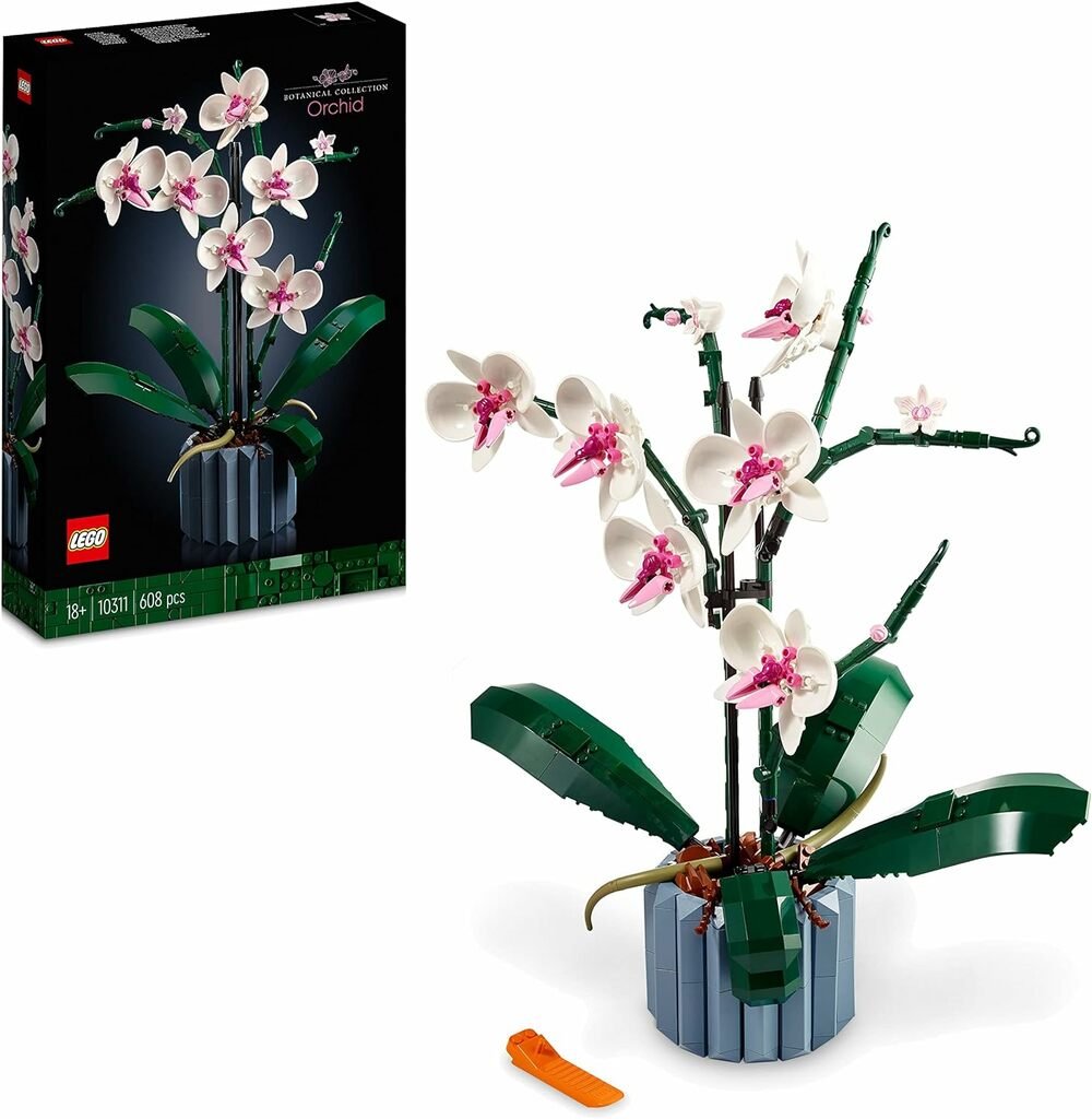 orchid artificial plant set