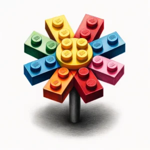 lego flowers