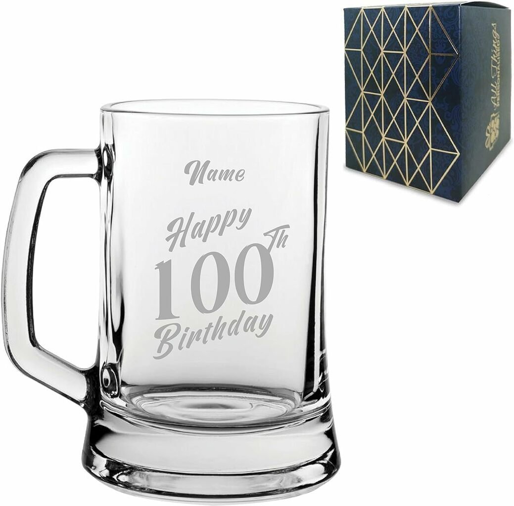 Engraved Classic Beer Glass​